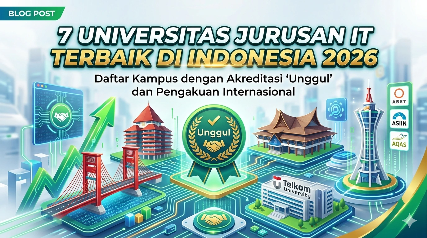 7 Universitas Jurusan IT Terbaik di Indonesia 2026: Akreditasi Unggul & Prospek Global