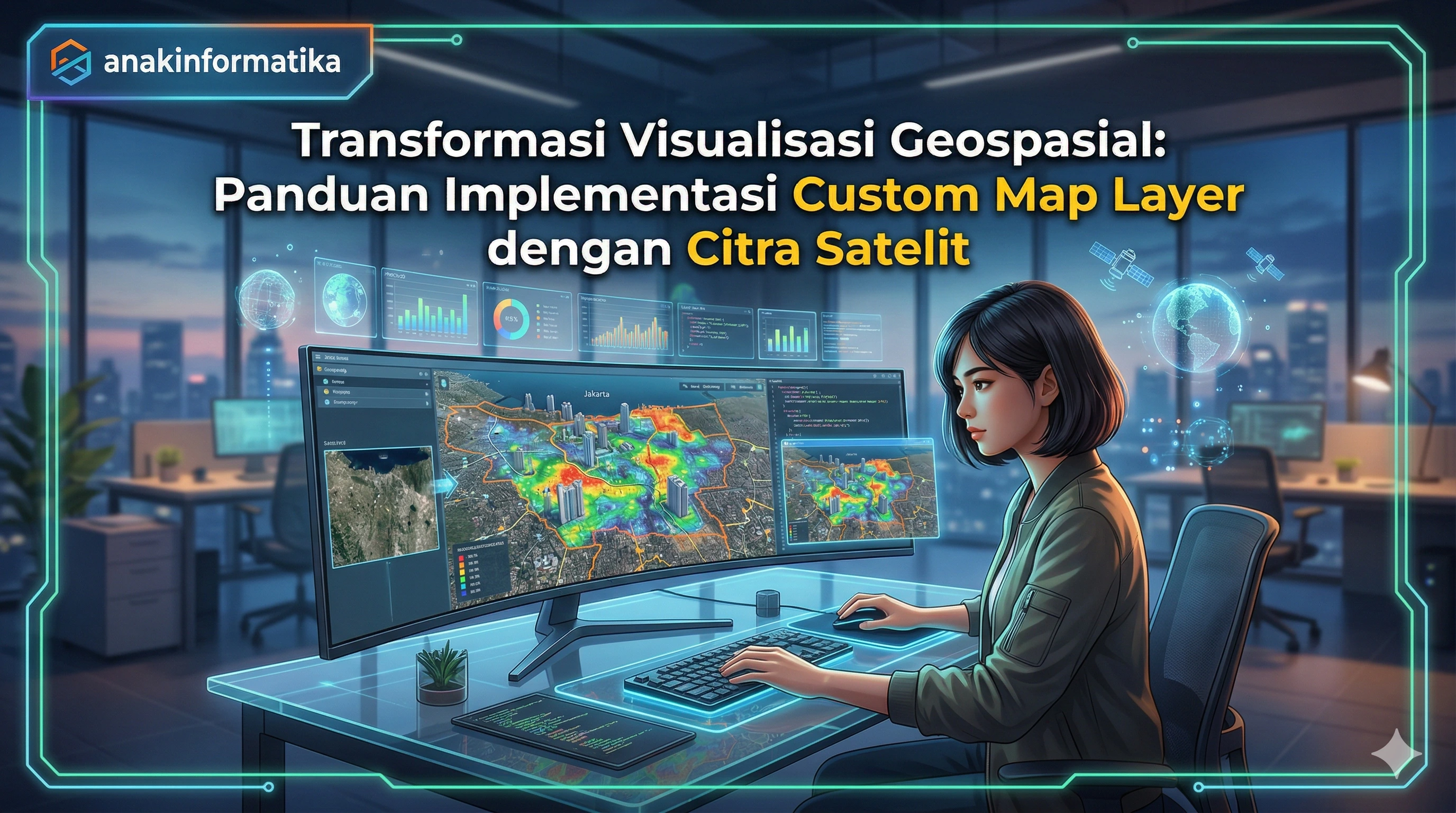 Transformasi Visualisasi Geospasial: Panduan Implementasi Custom Map Layer dengan Citra Satelit