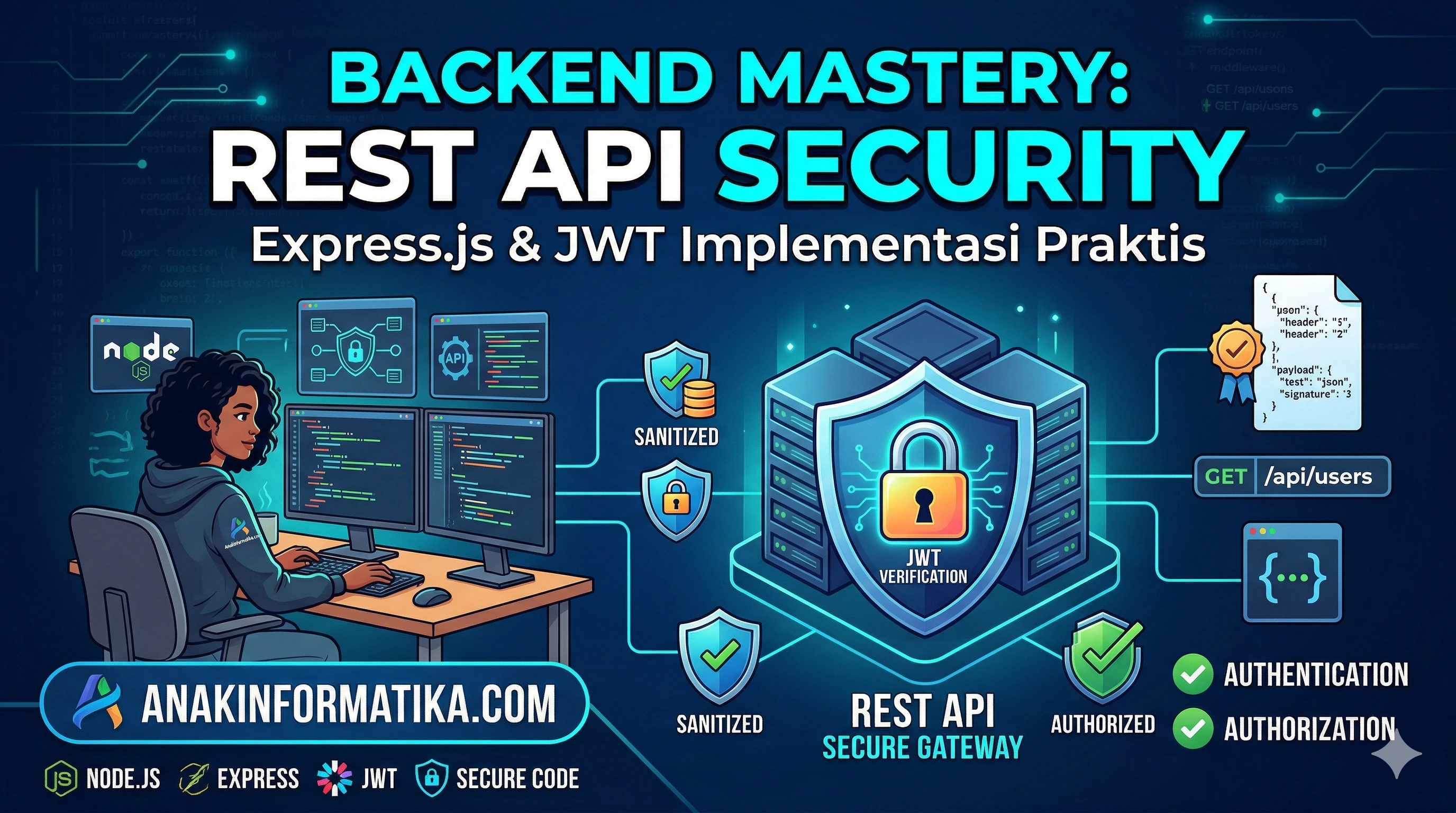 Backend Mastery: Kuasai REST API Aman dengan Express.js dan JWT untuk Aplikasi Modern