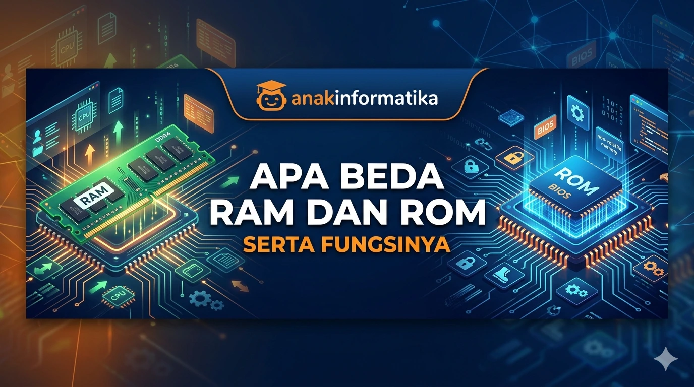 Membongkar Rahasia Memori: Apa Beda RAM dan ROM Serta Fungsinya di Dunia Digitalmu?