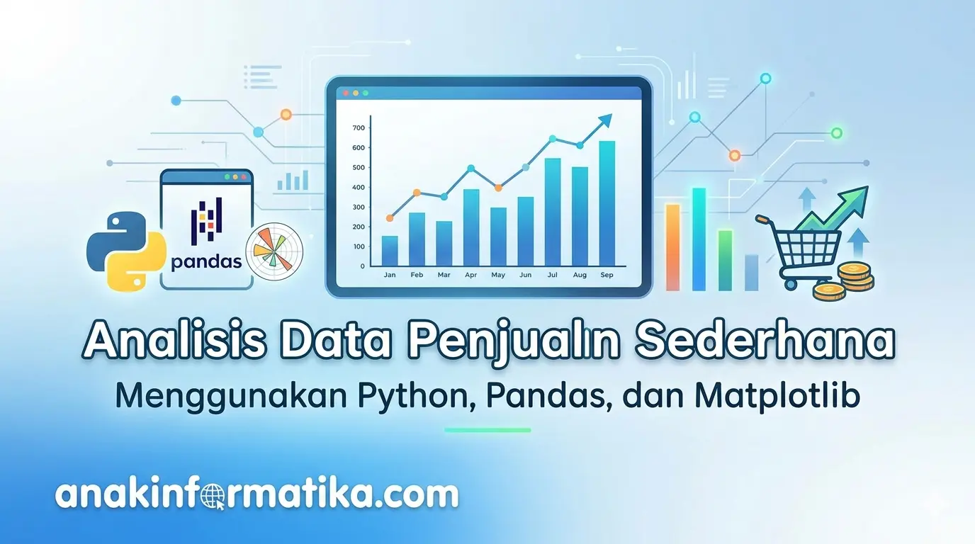 Bongkar Rahasia Penjualanmu: Data Visualization Lengkap dengan Python, Pandas, dan Matplotlib!