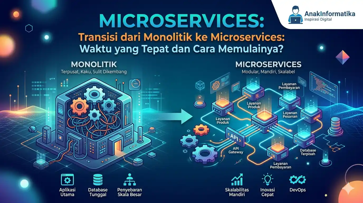 Selamat Tinggal Monolit, Selamat Datang Microservices! Panduan Lengkap Transisi yang Tepat