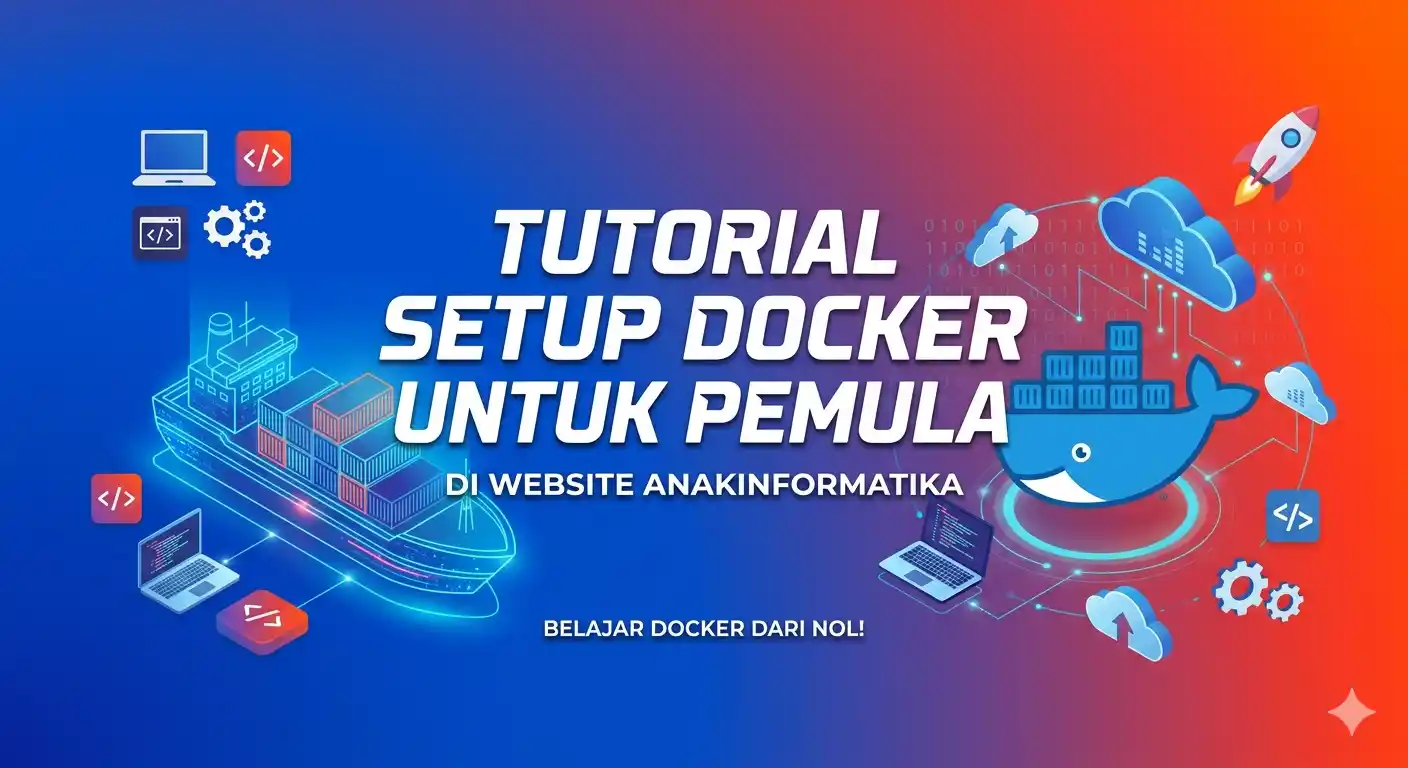 Hilangkan 'It Works on My Machine!' Selamanya! Tutorial Setup Docker untuk Pemula: Bungkus Aplikasi Web ke Container dalam Sekejap