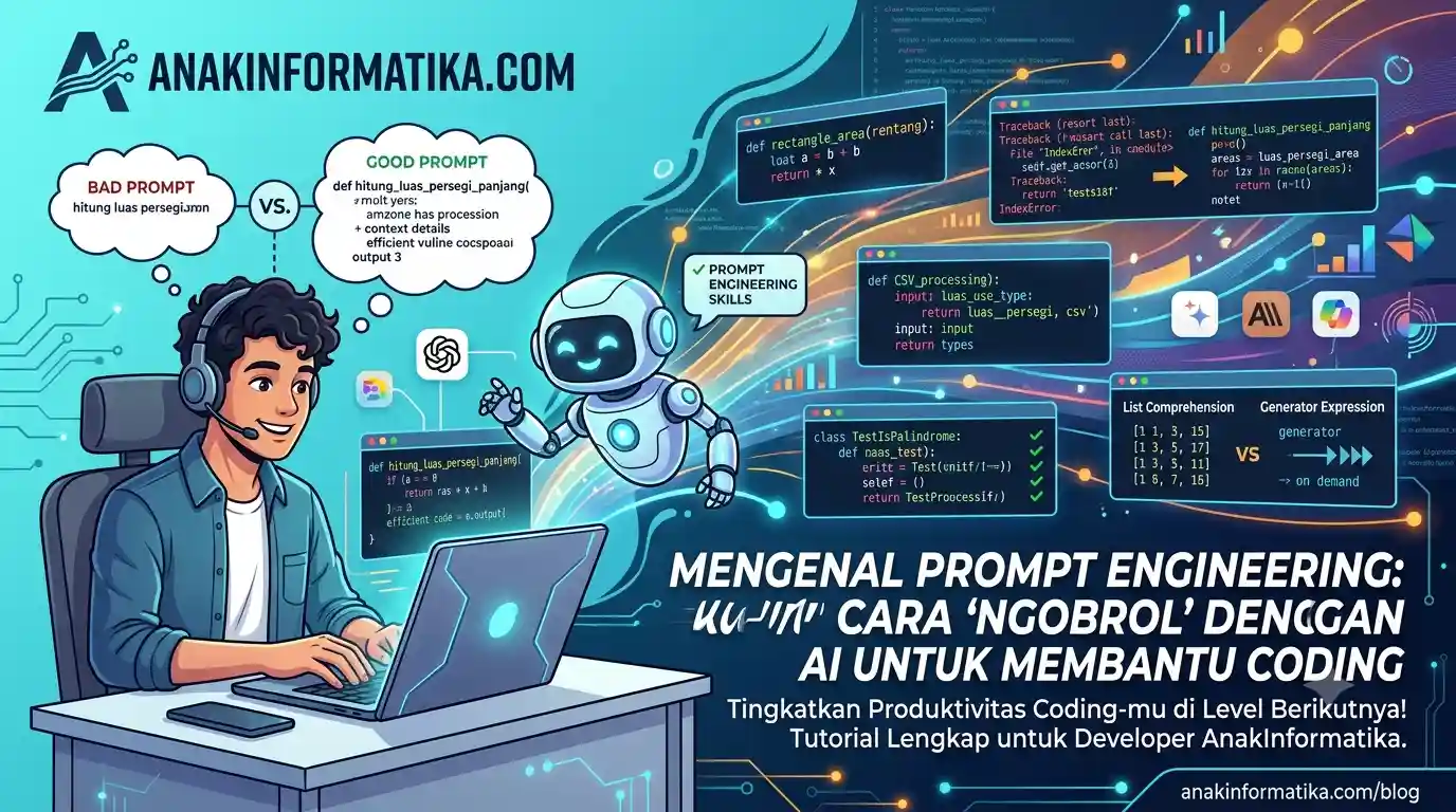 Supercharge Codingmu: Rahasia "Ngobrol" Efektif dengan AI Melalui Prompt Engineering!
