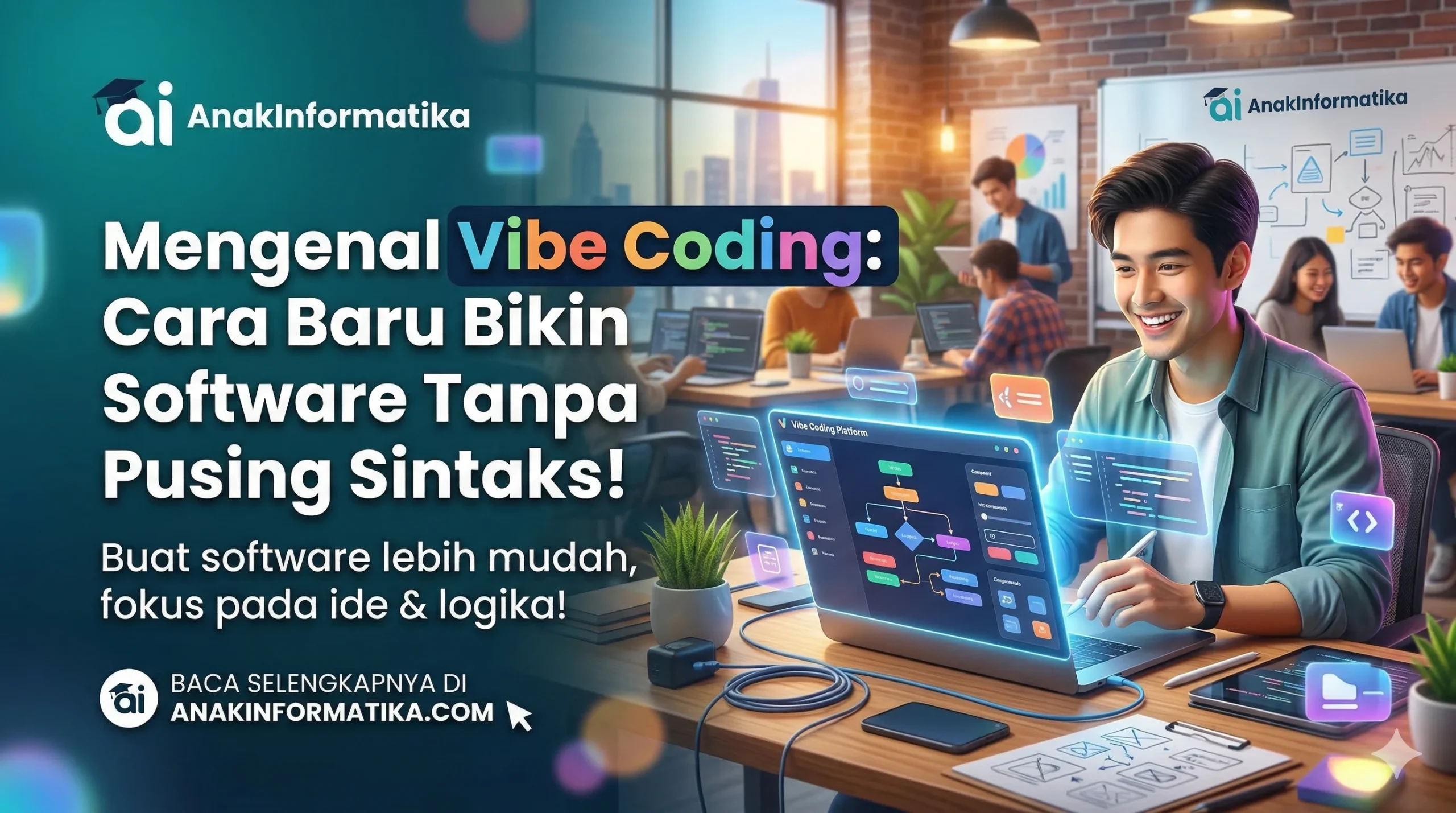 Mengenal Vibe Coding: Cara Baru Bikin Software Tanpa Pusing Sintaks!